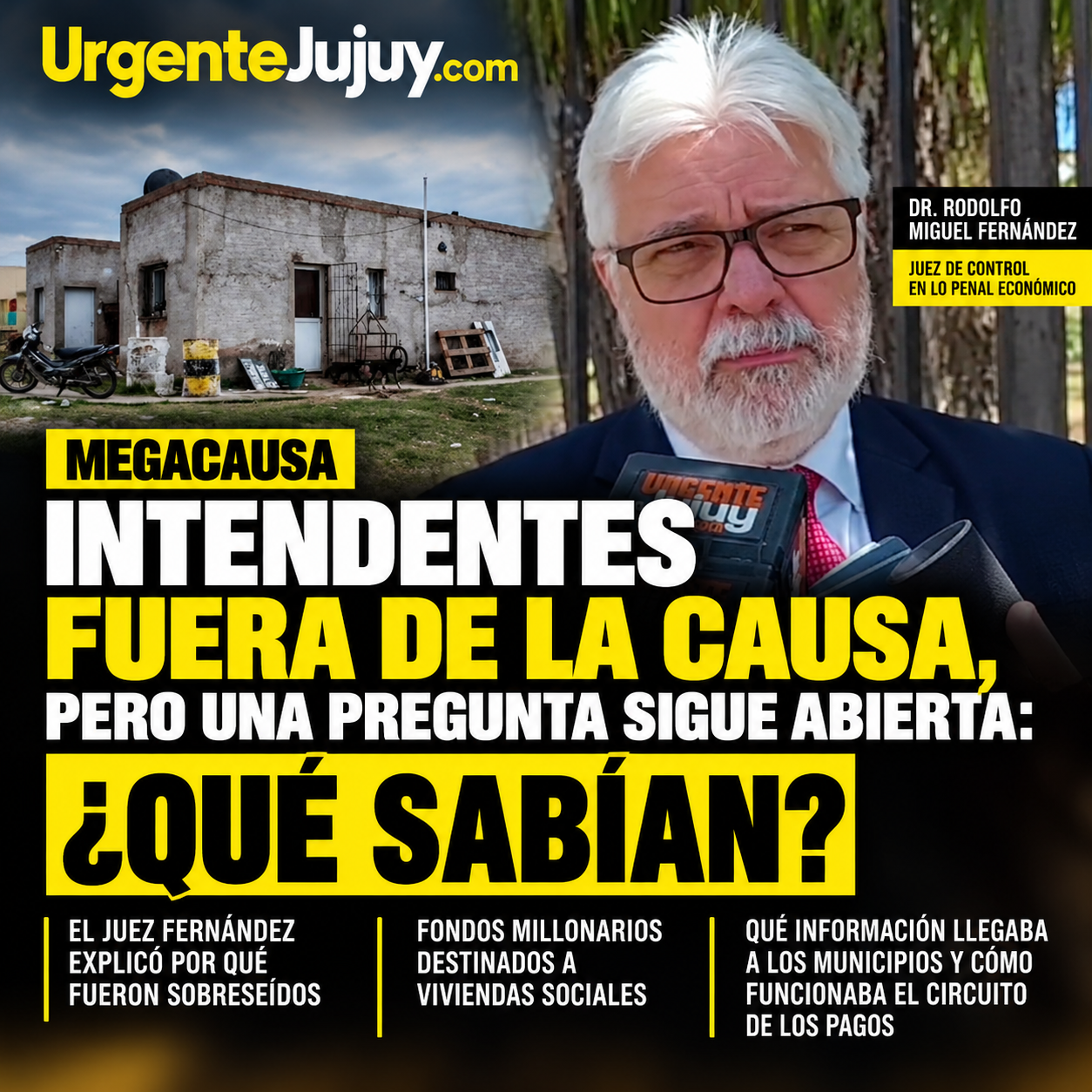 Megacausa: intendentes fuera de la causa, pero una pregunta sigue abierta: ¿qué sabían?